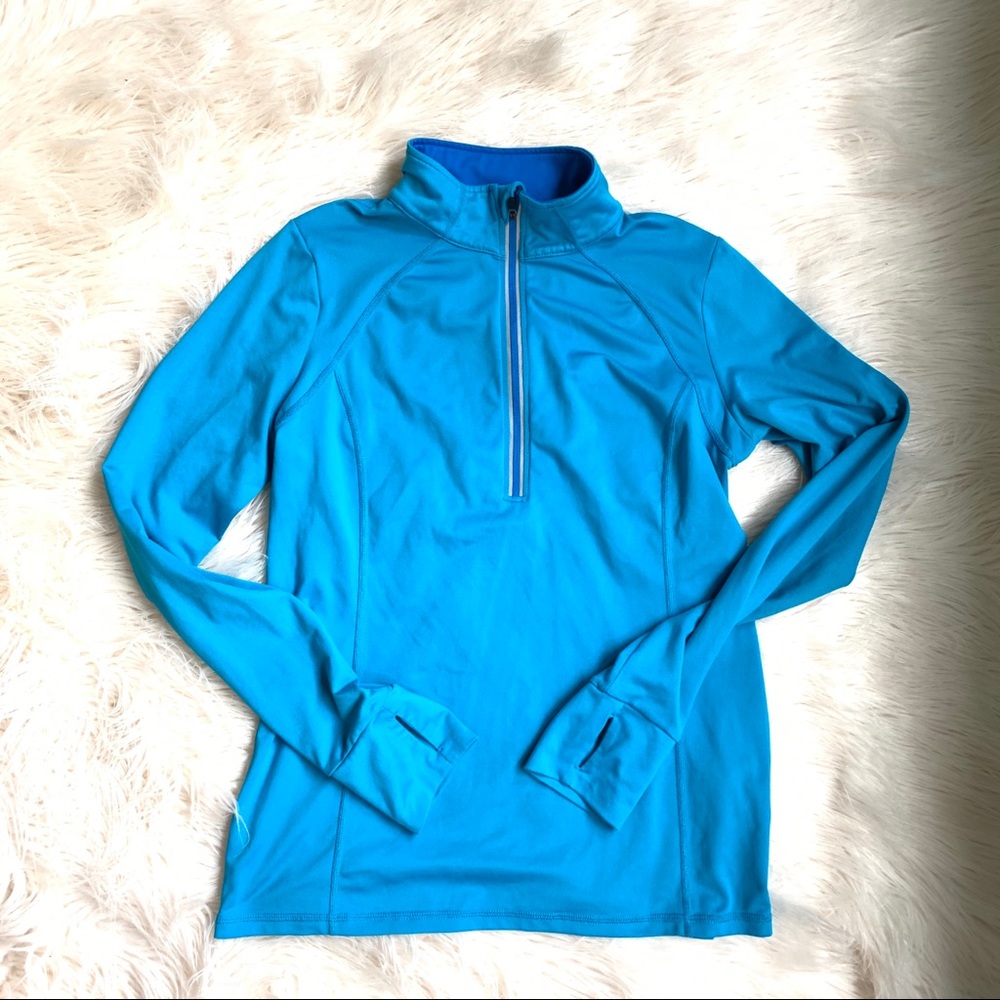 Xersion long-sleeve 1/4 zip workout top